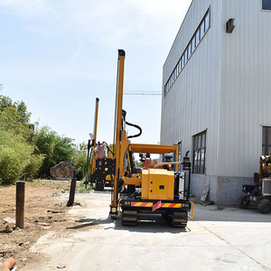 Pilote de pile solaire à haut rendement de vente chaude pour les industries agricoles de construction moteur de pompe de boîte de vitesses à roulement central nouvel état - Product Image 1