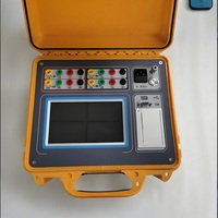 Dispositivo de Medición de Resistencia DC TTR, Comprobador de Relación de Transformación de Transformadores Trifásicos, Alta Precisión, Protección IP65, Pantalla Táctil LCD de 5.6 Pulgadas