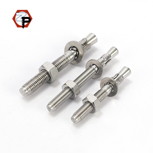 Ancre d'expansion en acier inoxydable M6-M24 SS 304 316 pour béton, ancre à coin d'expansion en acier inoxydable - Product Image 1