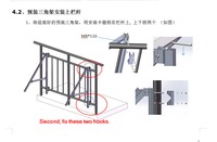 Supports de fixation murale pour panneaux solaires, système de balcon solaire en aluminium Al6005-T5 argenté, inclinables de 25 à 45 degrés, garantie 10 ans, TUV CE