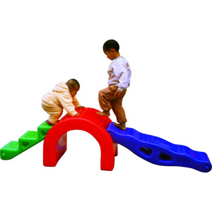 Ensemble de parcours d'obstacles pour enfants : échelle d'agilité, poutre d'équilibre, jouets sensoriels pour l'école et la maison, fabrication OEM - Product Image 1
