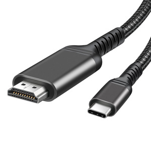 2M Type-C pour câble adaptateur <span class=keywords><strong>HDMI</strong></span> prend en charge la résolution 4K60Hz pour les appareils IOS Ordinateur portable/PC/téléphone portable TV/HDTV Feuille de projection - Product Image 1