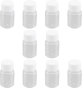 Botellas de Plástico PET de 30ml y 40ml con Certificación ISO para Píldoras de Mejora de Caderas y Glúteos, con Tapa de Rosca y Logotipo Personalizado Serigrafiado - Product Image 1