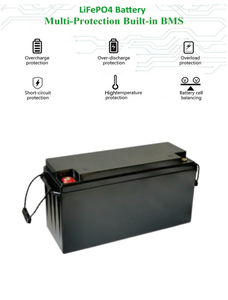 最も人気のある12V 100ah-200ah Lifepo4リチウムイオンゴルフカートバッテリーパックBMSデザイン最適なパフォーマンス - Product Image 3