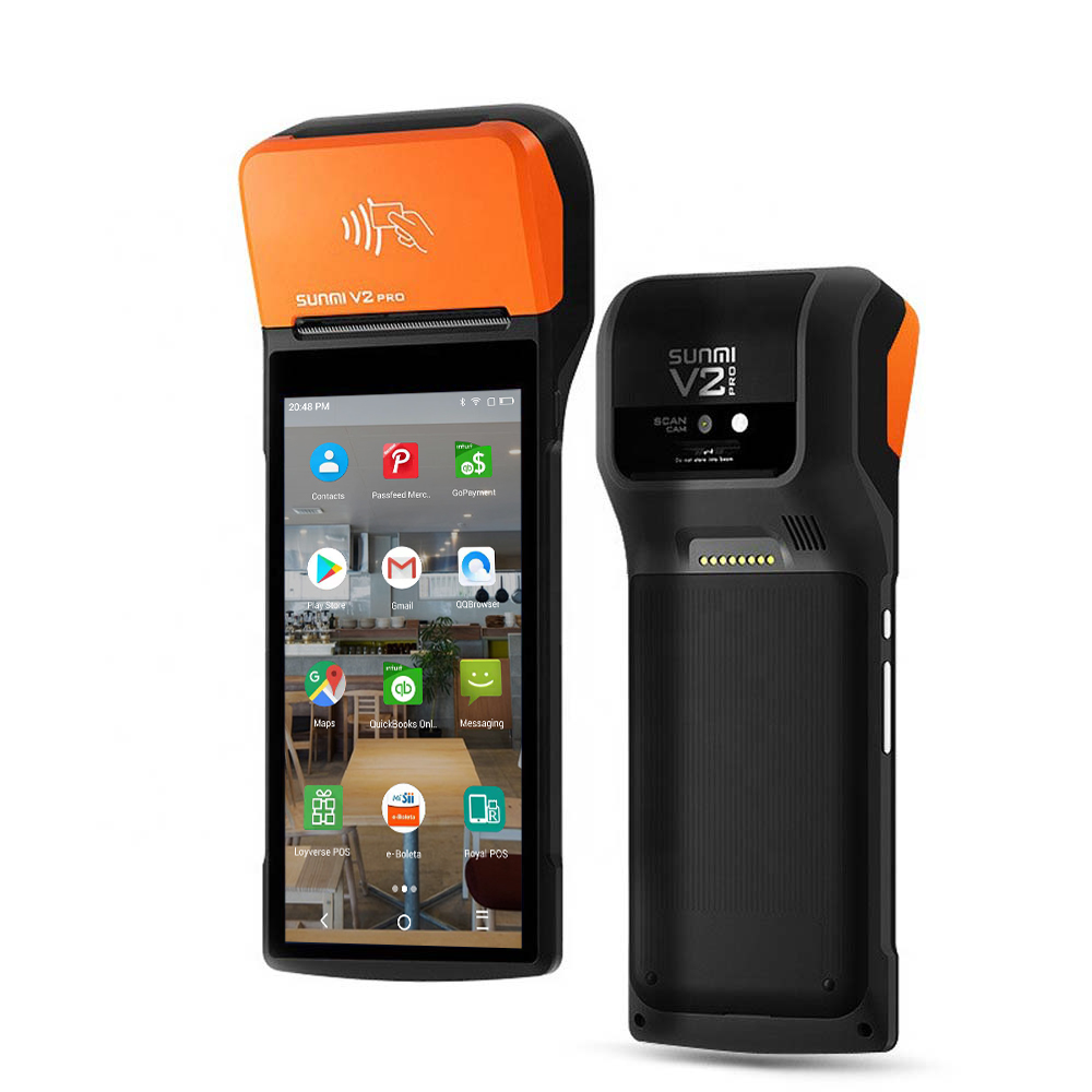 yoshizou8台セットSUNMI V2 PRO 販売終了＞ SUNMI V2 PRO プリンタ搭載Androidスマートターミナル