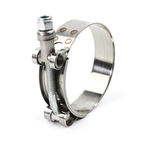 Colliers de serrage en acier inoxydable à haute résistance pour tuyaux d'échappement et silencieux, type T-bolt, 2.0 3.0 4.0, personnalisables