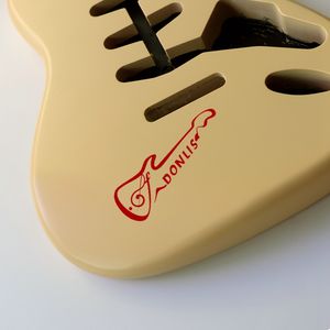 Cuerpo de <span class=keywords><strong>Guitarra</strong></span> SSS ST de Madera de Aliso, Acabado Satinado Nitro, Duradero para Kits de <span class=keywords><strong>Guitarra</strong></span> <span class=keywords><strong>Eléctrica</strong></span>, Piezas de <span class=keywords><strong>Construcción</strong></span> - Product Image 4