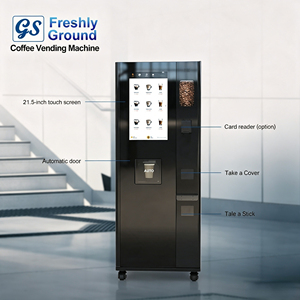 Máquina Expendedora de Café JK88, de Grano a Taza, con Leche Fresca Recién Molido, Refrigerador de Leche y Conexión a Agua, para Oficina o <span class=keywords><strong>Restaurante</strong></span> - Product Image 2