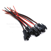 SM Terminal 2.54MM Pria Wanita konektor soket udara PVC 10/20CM 2/3/4/5/6P soket untuk mesin peralatan rumah elektronik