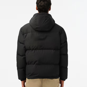 Giacca da uomo di alta qualità piumino invernale da esterno con cappuccio regolabile giacca con cerniera per gli uomini - Product Image 5