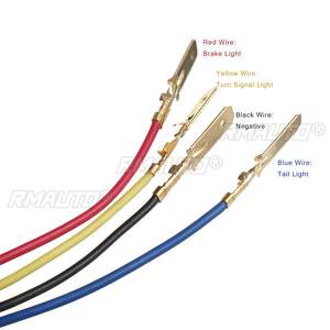 1X/2X/4X 25 LED 12V 24V Feu arrière universel pour voiture, feu stop, clignotant, feu de freinage rond, signalisation pour remorque, camion, caravane, fourgonnette, camionnette - Product Image 6