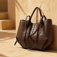 usine personnalisé en gros nouvelle dame sacs à main mode Style en cuir véritable dames épaule fourre-tout sac à main femmes