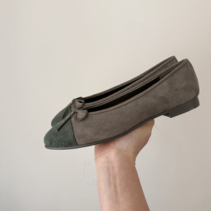 Ballerine da <span class=keywords><strong>Donna</strong></span> con Fiocco <span class=keywords><strong>Mary</strong></span> <span class=keywords><strong>Jane</strong></span> <span class=keywords><strong>Scarpe</strong></span> Basse con Punta Chiusa Rotonda Slip-on per Uso Quotidiano Lavoro Casual - Product Image 3