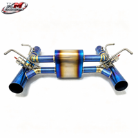 Échappement Valvetronic en titane KM Premium pour Ferrari F8 Tributo Spider 3.9T V8 biturbo à commande pneumatique, mise à niveau de l'échappement arrière