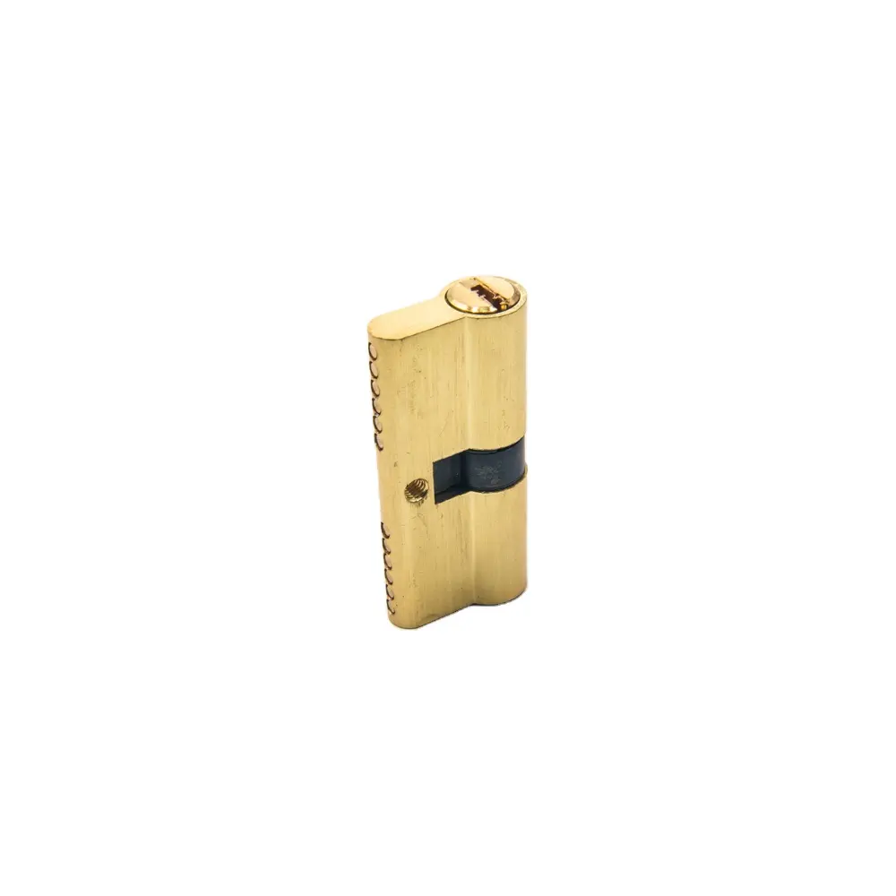 Single open half cylinder for garage door lock bathroom door lock 70mm golden Door Lock Cylinder