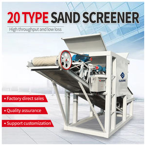 20-סוג פלדה רשת טרומית תוף רוטט חול מכונת סינון ליניארי בנייה מעגלית - Product Image 6