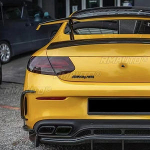 Alerón Trasero en Forma de V para Automóvil, Modificado en Negro Brillante, Compatible con Mercedes Benz Clase A, C, E, SL, S, GLC, W117, C117, C205, W204, W118 - Product Image 5