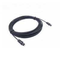 Cable Decodificador de Audio de Fibra Óptica Digital SPDIF Toslink, Estéreo, con Cubierta de PVC, Sin Blindaje, Conector Cuadrado, para Reproductor de DVD, en Stock, 1-5M