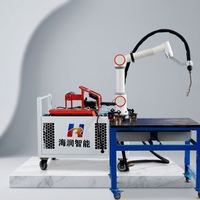 Robot de Soldadura Automático Móvil de 6 Ejes con Motor PLC, Sin Programación, Alta Eficiencia para la Fabricación de Estructuras de Acero y Chapas Metálicas