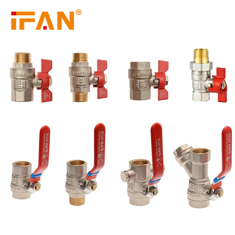 IFAN Factory Water and Air Valve Male Thread 1/2 3/4 Inch Pipe Long