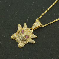 Suyan-collar con colgante de estilo Hip Hop para mujer, Gargantilla con Micro pavé, diseño de moda, Hiphop