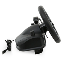 Volant de Course AP7 270 7-en-1 avec Retour de Vibration pour PC/PS3/PS4/Xbox One/Xbox 360/Switch et Levier de Vitesse