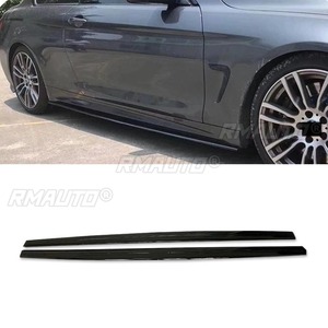 Car Side Skirt Lip Spoiler Extension Diffuser Guard Apron For BMW 4 Series F32 F33 F36 2013-2020 Side Skirt <b>Splitter</b> Accessories - Product Image 1
