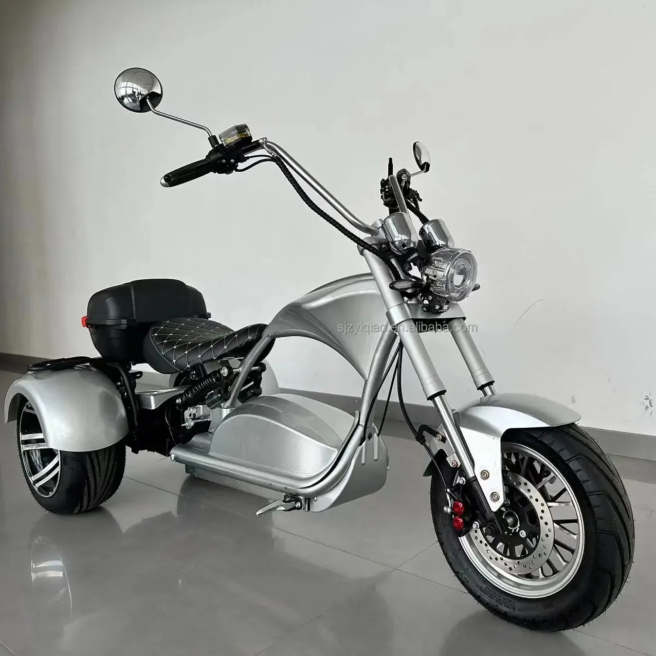 2024 высококачественные электрические скутеры citycoco 2000 Вт 3000 Вт, серебристый центральный двигатель, 3 колеса, 60 В, 20 А · ч, электрические мотоциклы для взрослых