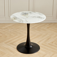 Table à manger multifonctionnelle mobile de style nordique de luxe léger, résistante à la chaleur, pour bureau, réception, café, balcon
