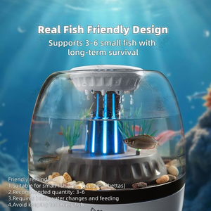Nuova Idea Regalo 2026: Umidificatore per Acquario 350ml Bianco, Diffusore di Oli Essenziali ad Ultrasuoni, Diffusore per Aromaterapia - Product Image 2