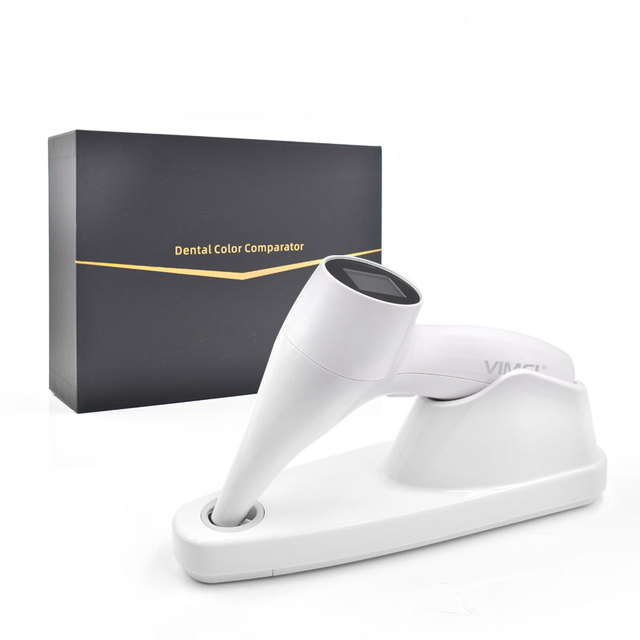 Smart Dental Color Comparator Wireless Tooth Color Meter Digital Shade Guide Colorimeter LCD Screen Teeth Color Dental Equipment