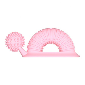 Juguete Interactivo para Perros, Cepillo de Dientes de Goma Resistente en Forma de Caracol para Entrenamiento, Limpieza Dental y Juego - Product Image 5