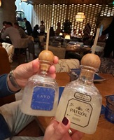 PATRON MINI BOUTEILLE CLAIRE EN PLASTIQUE TASSE BOISSON TEQUILA MEXIQUE 12oz/375ML SOUVENIR COCKTAIL