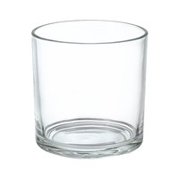 Support à bougie en verre transparent avec couvercle pour la fabrication de bougies, tailles 4oz, 7oz, 10oz, 12oz, 14oz, décoration intérieure, Saint-Valentin