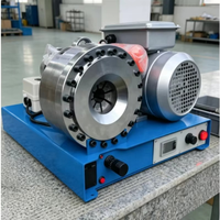 Machine à sertir les flexibles hydrauliques professionnelle pour tubes en caoutchouc et thermoplastiques de 6 mm à 51 mm de diamètre extérieur, usage industriel