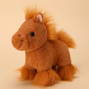 Giocattoli <span class=keywords><strong>di</strong></span> <span class=keywords><strong>peluche</strong></span> <span class=keywords><strong>di</strong></span> cavallo farcito su misura per cavallo morbido per bambini regalo nuovo cavallo <span class=keywords><strong>peluche</strong></span> - Product Image 3