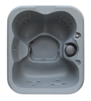 Bestview Spa Jacuzzi Moderne pour Villa, 5 Places, Écologique, avec 14 Jets, Chauffage 3KW et Contrôle Balboa/SpaNet