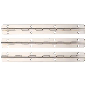 Charnière de piano dissimulée moderne de haute qualité RF, en acier au carbone, fermeture douce, sans trou de vis, pour portes métalliques - Product Image 1