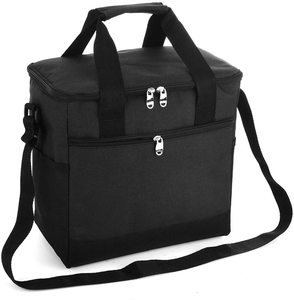 <b>Large</b> Lunch Bag <b>Box</b> Insulated Collapsible Lunch <b>Cooler</b> Bags Portable Soft Sided Leakproof - Product Image 1