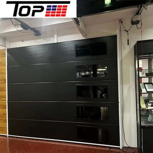 <span class=keywords><strong>Porte</strong></span> de <span class=keywords><strong>garage</strong></span> double pliante 16x7 à 4 panneaux, style accordéon, manuelle, pour atelier - Product Image 2