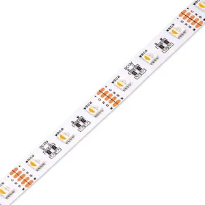 Analog LED strip with both RGB and Warm White flexbiel RGBW RGBWW 60 led strip