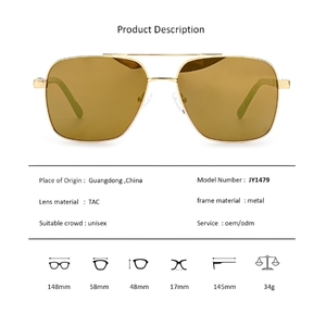 Hàng không lái xe kính mát mới nhất phụ nữ người đàn ông của Kính mát phong cách cá nhân kính mát - Product Image 6