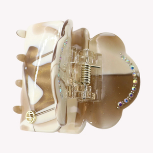 5厘米法式迷你醋酸纤维发夹 精致优雅鲨鱼夹 方形可爱发饰 - Product Image 4