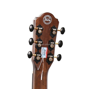Professional 34-Inch Solid Maple Acoustic Guitar with 6 <b>Strings</b> Gloss Made in China - Product Image 6
