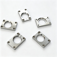 Support structurel pour boîtier d'appareil électroménager, usinage CNC sur mesure en aluminium et acier inoxydable pour une précision de fabrication