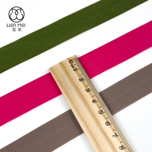 Sán đầu wenmei các nhà sản xuất 10-50mm colourful Bra ban nhạc đàn hồi nylon gấp trên ban nhạc đàn hồi - Product Image 3