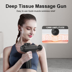 Pistola de Masaje Profesional para Relajación Muscular de la Fascia del Cuello, Inteligente, con Motor sin Escobillas, 2500 mAh - Product Image 4