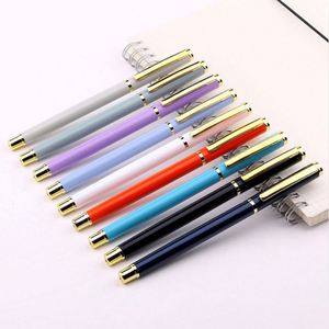 Hot-Selling Custom Slim Signature Metal Ballpoint <b>Pens</b> Various Colors for Corporate Gifts Sports Rollerball <b>Pen</b> Signature Gift - Product Image 1