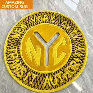 2024 Factory Direct Sale New Design Handmade Rugs Hand Tufted Custom Rug Carpet For Living Room House Decoration 4ft size