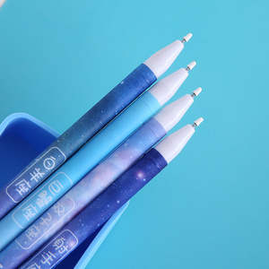 Bolígrafo de Gel con constelación de cielo estrellado creativo, 0,5mm, tinta negra, estudiante de escuela, escritura, caligrafía, Material plástico, Color de tinta azul - Product Image 6